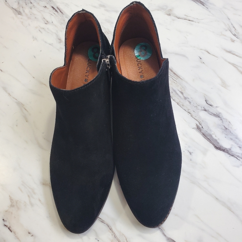 Women's Lucky Brand Black Booties